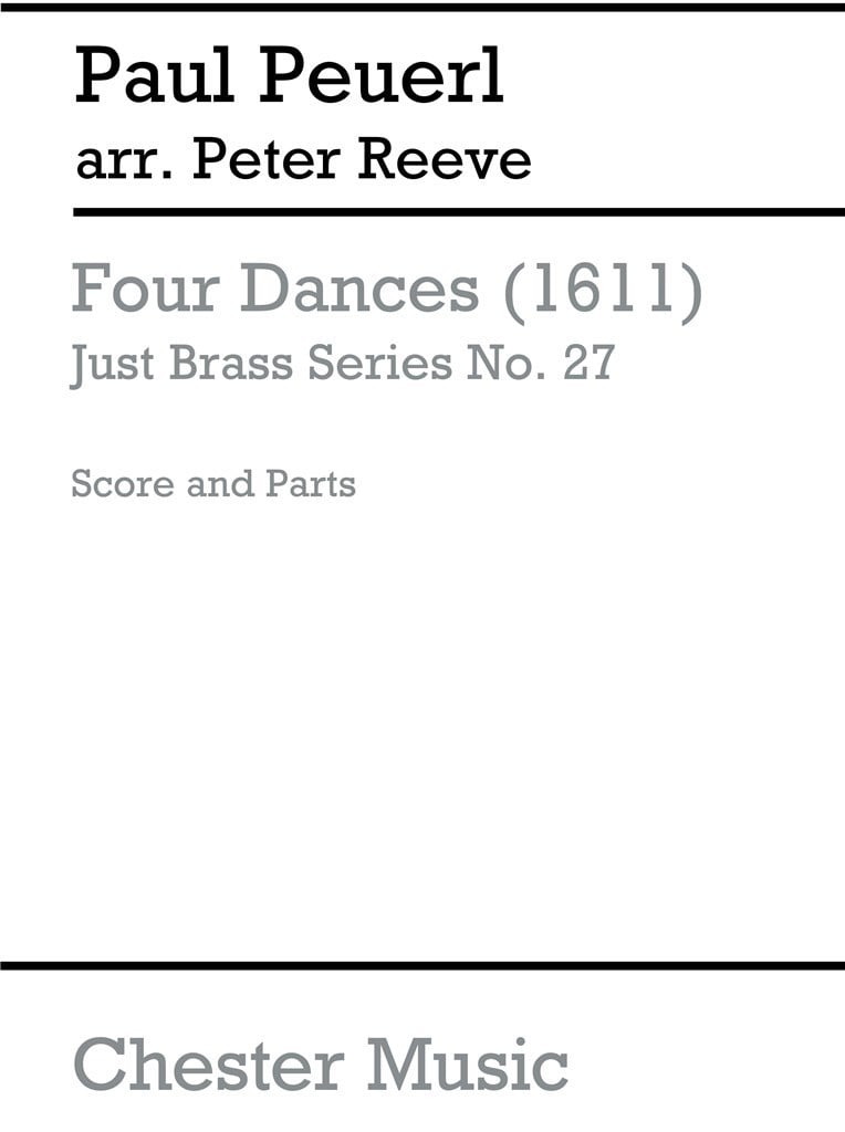 Four Dances - Brass Quartet (Just Brass No.27)